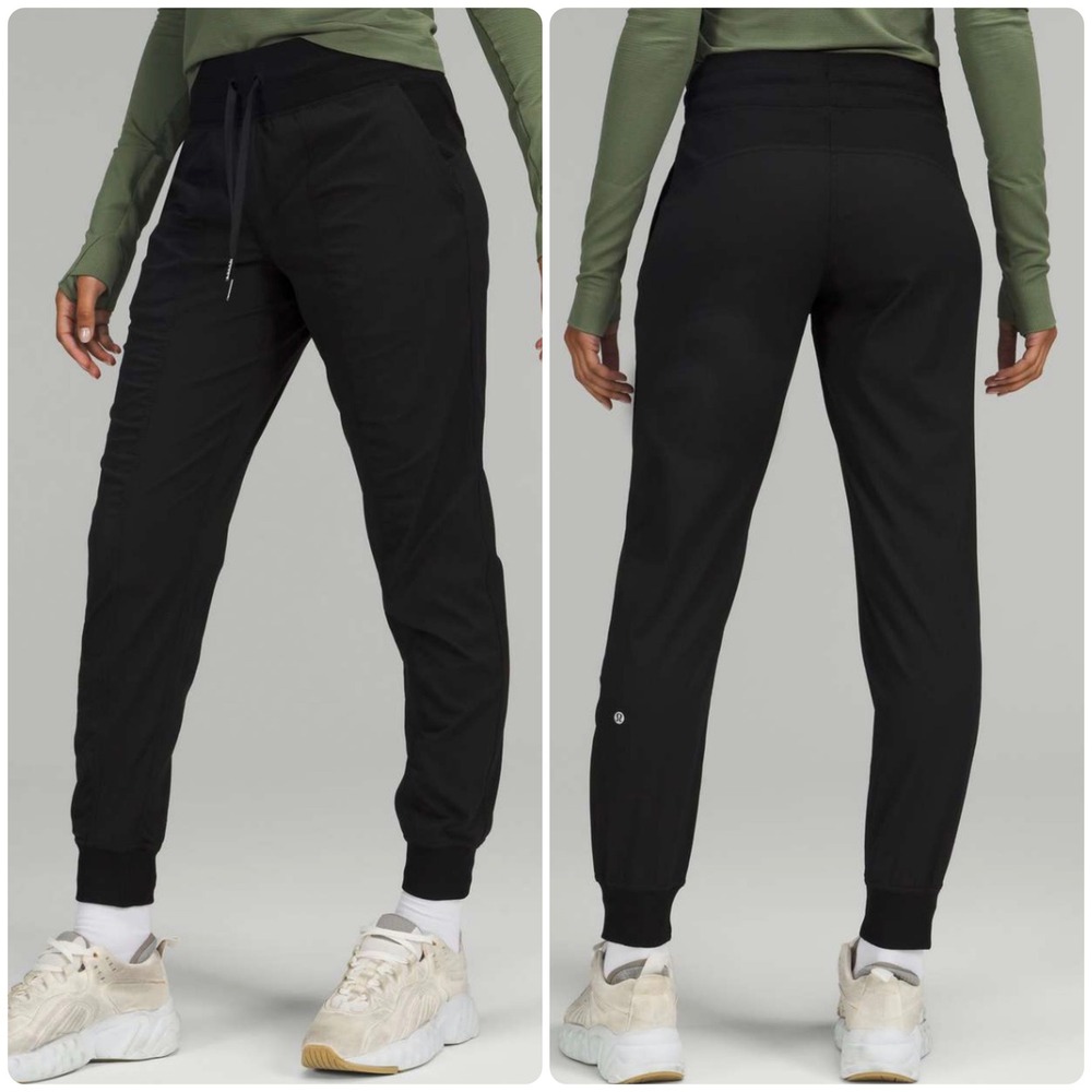 Lululemon Womens‎ Athleisure Lounge Dance Studio Mid Rise Jogger Pants Size 4